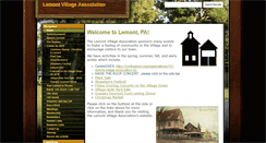 Desktop Screenshot of lemontvillage.org