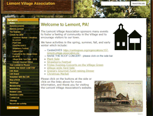 Tablet Screenshot of lemontvillage.org